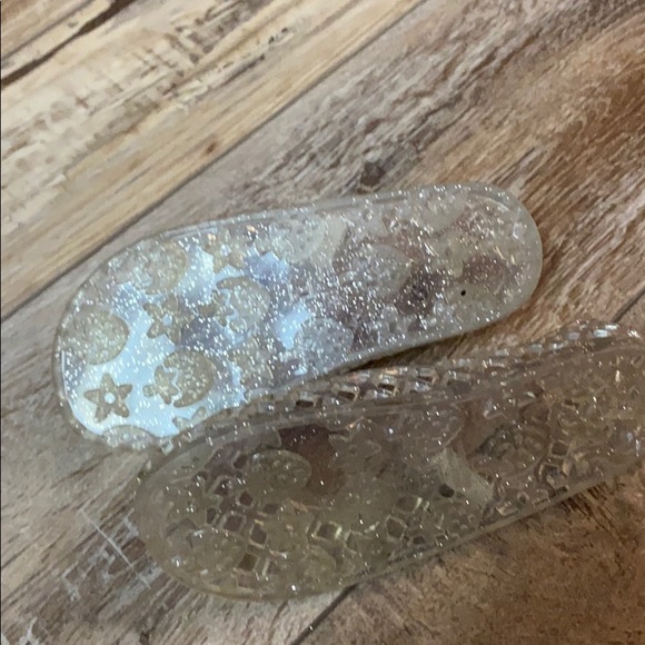 Girls Jelly Style Clear Shoe Sandals Size 11 - Picture 4 of 4